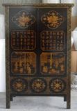 Chinese Antique Reproduction Painted Big Cabinet