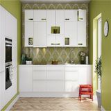 2018 Popular High Gloss Melamine Kitchen Cabinet