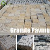 Yellow/Light Grey/Dark Grey/Black Granite Cube Paving Stone for Garden and Patio