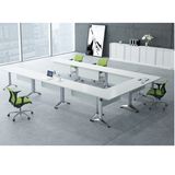 Rectangular Shape Table Top Computer Desk for Training Room