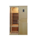 Solid Wood Portable One Person Indoor Sauna Room