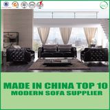 Luxury European Style Sleeper Sofa Genuine Leather Living Room Sofa