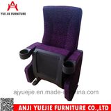 Simple Plastic Folded Cinema Chair with Cup Holder Yj1803n