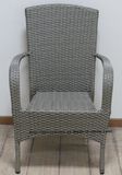 Morden Outdoor Metal Rattan Lounge Leisure Garden Dining Restaurant Chair