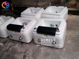 Hly Cheap Rostone Acrylic Foot Basin Foot Bowl for Salon