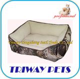 Comfort Velvet Dog Cat Pet Bed (WY1010185A/C)