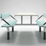 Modern Wooden Furniture Food Court Tables and Chairs for Restaurant