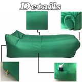 Lounger Nylon Fabric Beach Lounger Hangout Fast Inflatable Air Sofa