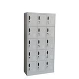 Kd Structure 15 Doors Steel Shoes Locker, Wall Unit Cupboard for School