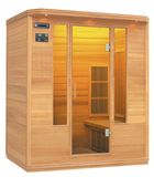 Red Cedar Far Infrared Sauna for 4 Person (FIS-04LC)