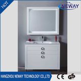 Wholesale PVC Floor Standing Bathroom Cabinet Modern with Mirror