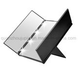OEM LED Plastic Folding Desktop Makeup Cosmetic Mirror