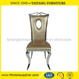 New Wedding Use High Back Chair with Metal Legs