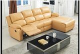 Transitional Styled 3 PCS Reclining Motion Sofa with Chaise