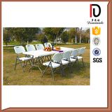 Hot Sale Plastic Folding Half Dinner Table (BR-P009)