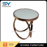 Stainless Steel Mirror Table Set Side Tea Table