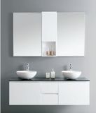 Bathroom Cabinet with Two Bathroom Basins (DS13)