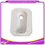 Plastic Simple Temporary Squat Toilet Part Mould