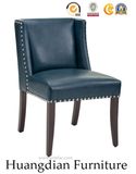 Foshan Restaurant Furniture Navy Leather Dining Chair (HD470)