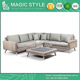 Outdoor Wicker Sofa Set Corner Rattan Sofa Set (Magic Style)