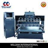 CNC Flat Rotary Multi Heads Engraver CNC Router Machine