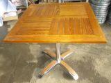 Commercial Indoor Canteen Wooden Dining Table (TT-03)