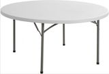 Blow-Molding Round Camping Trestle Table