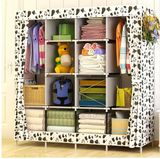 When The Quarter Wardrobe DIY Non-Woven Fold Portable Storage Cabinet (FW-22G)