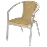 High Quality Aluminum Wicker Chair (DC-06211)