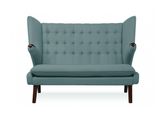 Hans J Wegner Papa Bear Sofa (loveseat)