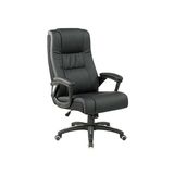 High Back Leather Cover Office Swivel Executive Lift Chair (Fs-8706)