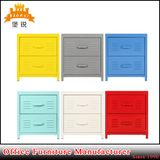 2 Drawers Steel Mini Bedside Cabinet