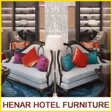 Oak Wooden Frame Sectional Sofa Furniture for Hotel Lobby