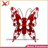 Steel/Aluminum Dining Chair with Imitated Wood Painting