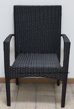 Replica Outdoor Metal Rattan Leisure Lounge Dining Restaurant Garden Chair