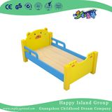 Yellow Bear Model Painting Wooden Toddler School Bed (HG-6502)