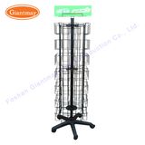 56 Pockets Metal Spinning Greeting Card Wire Display Rack Shelving