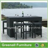 Outdoor Hot Rattan Bar Stool Set (GN-8638D)