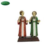 Custom Made Delicated Design Religious Resin Saint Sculptures for Indoor Decoration