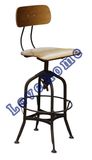 Morden Industrial Steel Plywood Restaurant Dining Toledo Bar Stools Chair