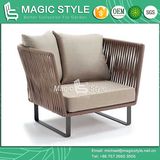 Morden Sofa Outdoor Sofa Rattan Sofa Garden Sofa Bandage Sofa Tape Weaving Sofa (Magic Style)