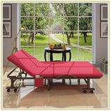 Luxury Metal Hotel Spring Extra Bed/ Portable Folding Bed