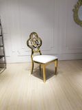 Royal Flower Sash Rose Gold Wedding Chair Wedding Furniture