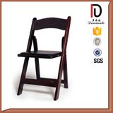 Event Party Rental Black White Wood Folding Tiffany Chair for Sale (BR-P098)
