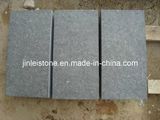 Natural Dark Flamed Flooring Tile Paving Stone Basalt for Project