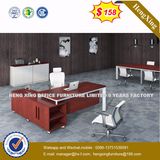 Ready Made 3 Drawers Typle Red Color Office Table (HX-NJ5099)