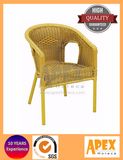 Outdoor Cafe Furniture Bamboo Look Rattan Chair