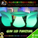 Plastic Color Change LED Furniture Restaurant LED Dinner Table