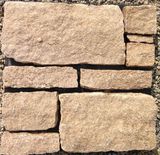 High Grade Gold Sandstone Stack Stone Interior Wall (SMC-FS038)