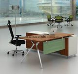 Executve Table with Side Return Drawers Office Furniture Desk